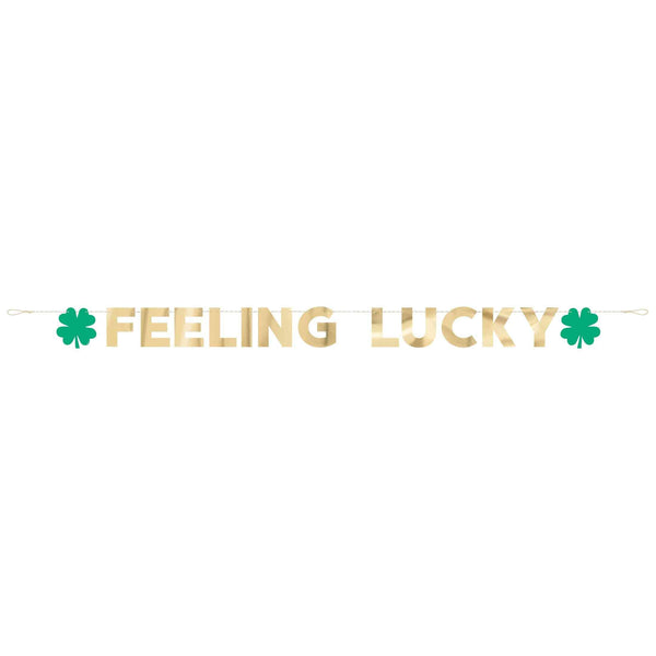 Banner - Feeling Lucky, 2 Count, 9'