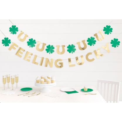 Banner - Feeling Lucky, 2 Count, 9'