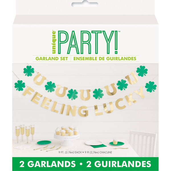 Banner - Feeling Lucky, 2 Count, 9'