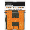 Banner - Glitter, Happy Halloween