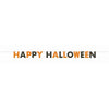 Banner - Glitter, Happy Halloween