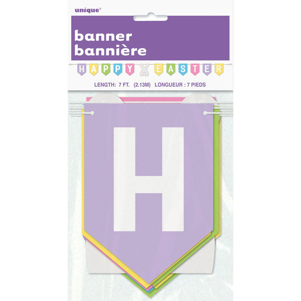 Banner - Happy Easter, 7 feet