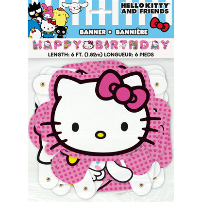 Banner - Hello Kitty "Happy Birthday"