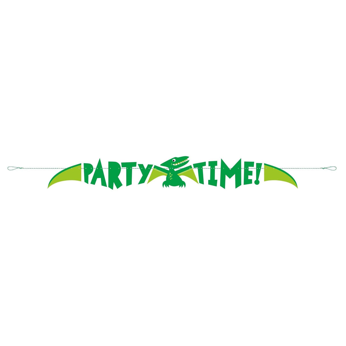 Banner Kit - Blue & Green, Dinosaur, 5'