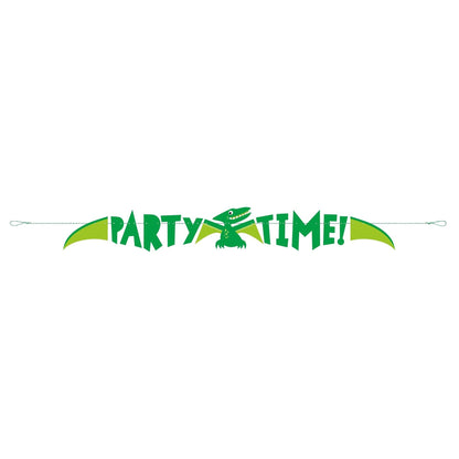 Banner Kit - Blue & Green, Dinosaur, 5'