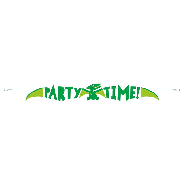 Banner Kit - Blue & Green, Dinosaur, 5'