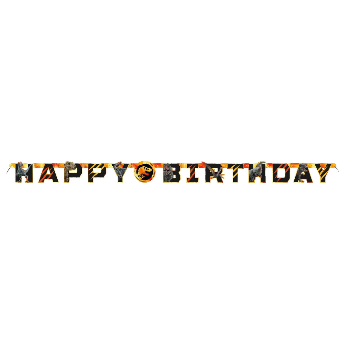 Banner Kit - Jointed, Gold and Red, Jurassic World 3, 6'