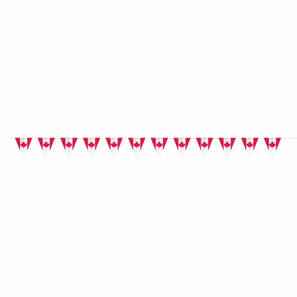 Banner Kit - Red and White, Canada Day Leaf / Flag, 12ft