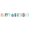 Banner - Letter, Modern Birthday, Paper, 12', 1 Piece