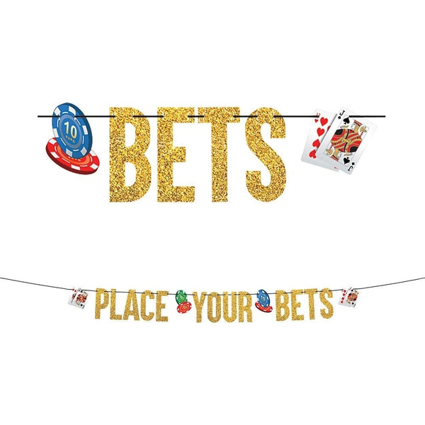 Banner - Ribbon Place Your Bets