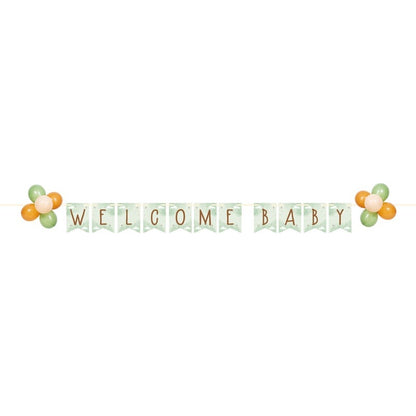 Banner with Latex Balloons - Teddy Bear