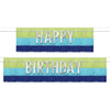 Banners - Fringe, Modern Birthday, 4 Piece