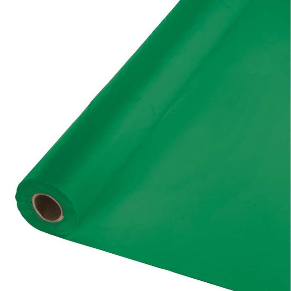 Banquet Roll, Plastic, 100' – Emerald Green