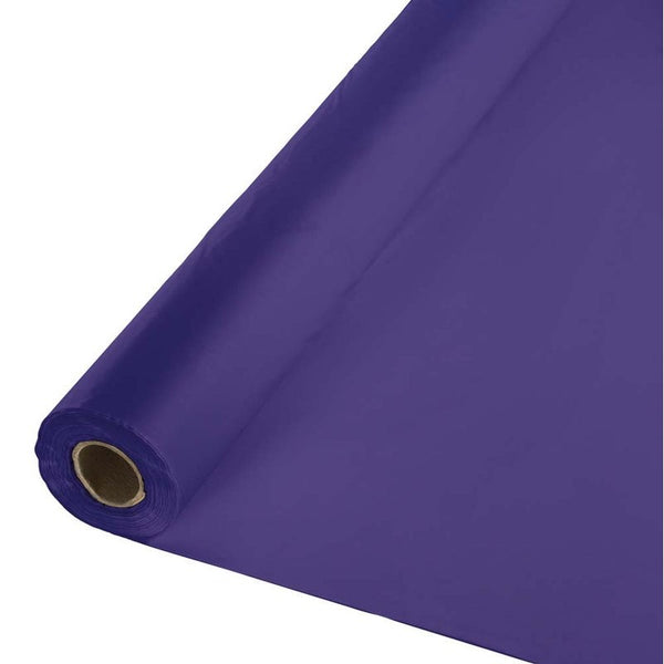 Banquet Roll, Plastic, 100' – Purple