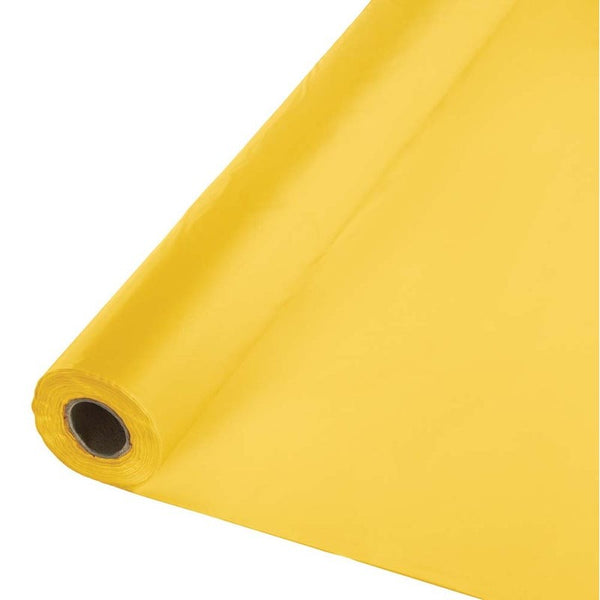 Banquet Roll, Plastic, 100' – Yellow