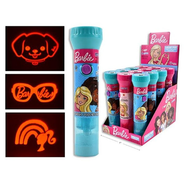 Barbie Laser Light Projector Lollipops