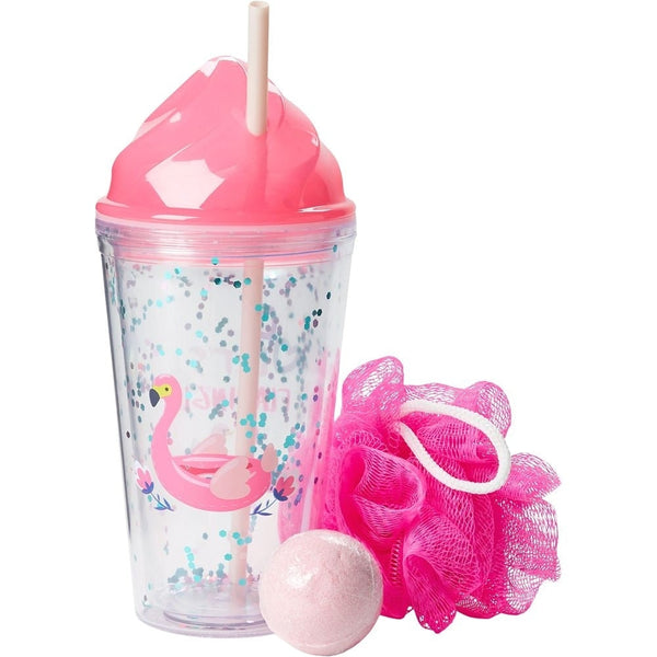Bath Set - Flamingo