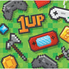 Beverage Napkin 16 Count 2 Piece Gaming Party