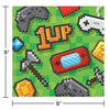 Beverage Napkin 16 Count 2 Piece Gaming Party