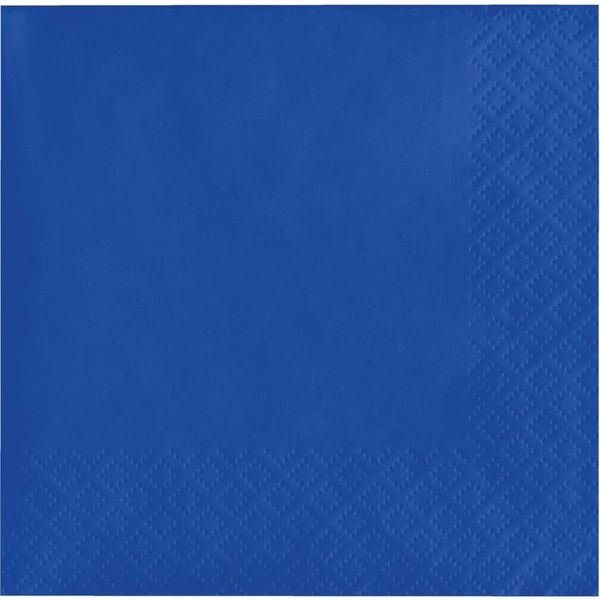Beverage Napkin 50 Count 2 Piece Cobalt