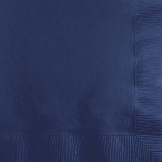 Beverage Napkin 50 Count 2 Piece Navy