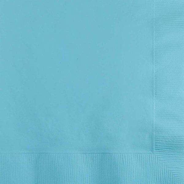 Beverage Napkin 50 Count 2 Piece Pastel Blue