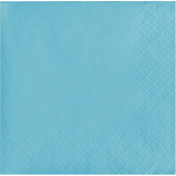 Beverage Napkin 50 Count 2 Piece Pastel Blue