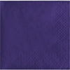 Beverage Napkin 50 Count 2 Piece Purple