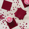 Beverage Napkin 50 Count 2-Ply Burgundy
