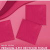 Beverage Napkin 50 Count 2-Ply Hot Magenta