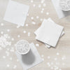 Beverage Napkin 50 Count 2-Ply White
