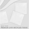 Beverage Napkin 50 Count 2-Ply White