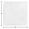 Beverage Napkin 50 Count 2-Ply White