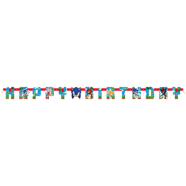 Birthday Banner - Sonic