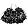Black Cheer Pom Poms