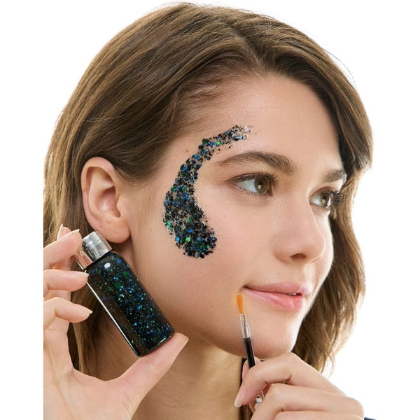 Black Glitter Makeup Kit