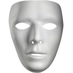 Blank Male Adult Mask