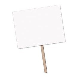 Blank Yard Sign