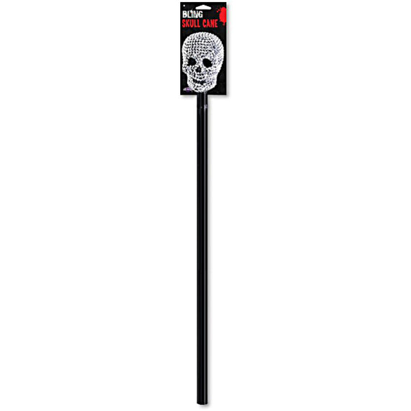 Bling Skull Cane 36"