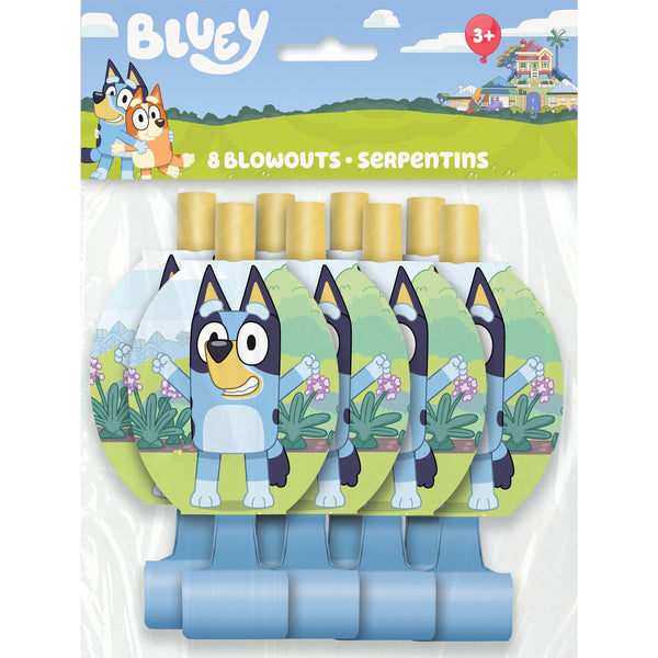 Blowouts - Blue, 8 Count