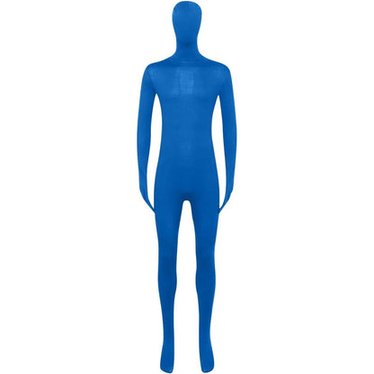 Blue Bodysuit Comfortable Stretch Fit One-Piece for Halloween and Cosplay