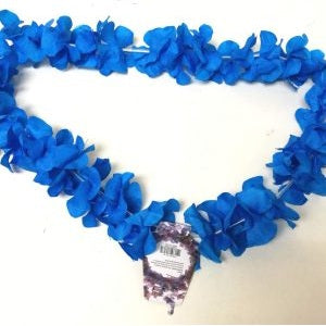 Blue Hawaiian Lei