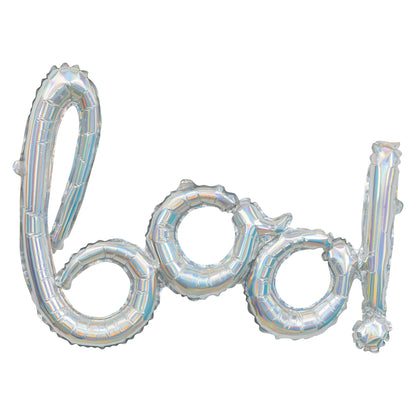 Boo Balloon Banner, 18.5" x 25"