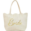 Bride Scallop Tote