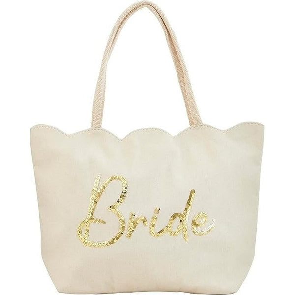Bride Scallop Tote