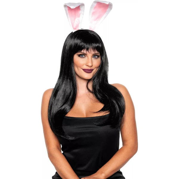 Bunny Ears & Tail - White & Pink
