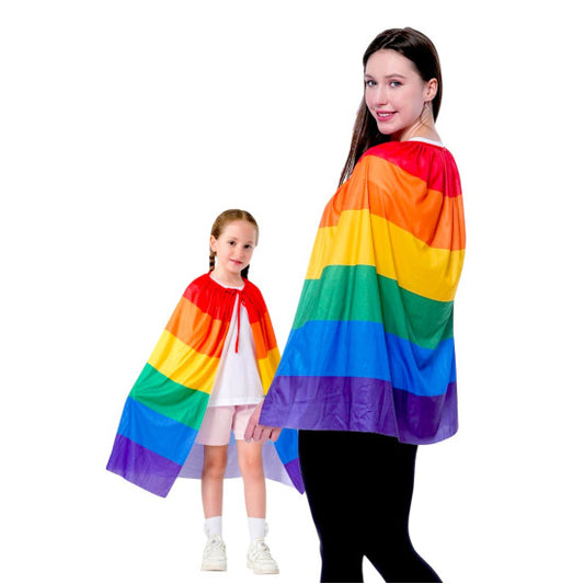 Rainbow Cape, One-Size