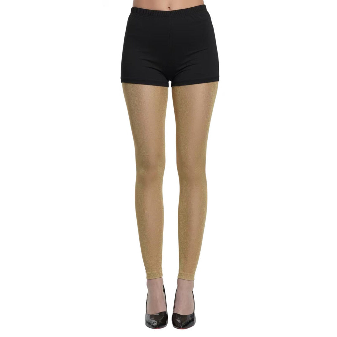 Adult Gold Footless Tights