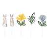 Cake Toppers - Easter, 5 Assorted