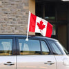 Canada Car Flag, 15"x 7.5"
